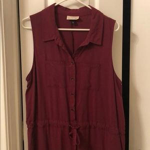 sleeveless UNIVERSAL THREAD jumpsuit